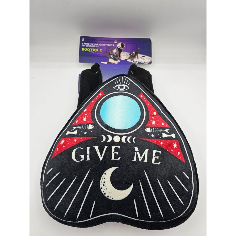 Bootique Fortune Board 2-Piece Pet Halloween Costume Dog Sz S NEW
